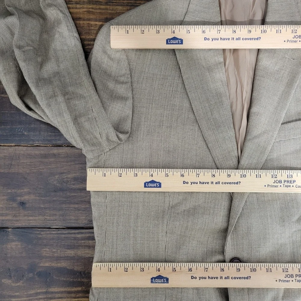 Lauren Ralph Lauren Men's Sport Coat Blazer Two Button‎ Beige Silk Wool Size 40L - Picture 2 of 14
